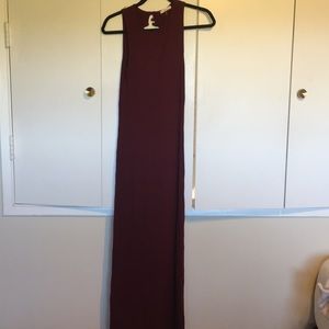 Burgundy Maxi Dress